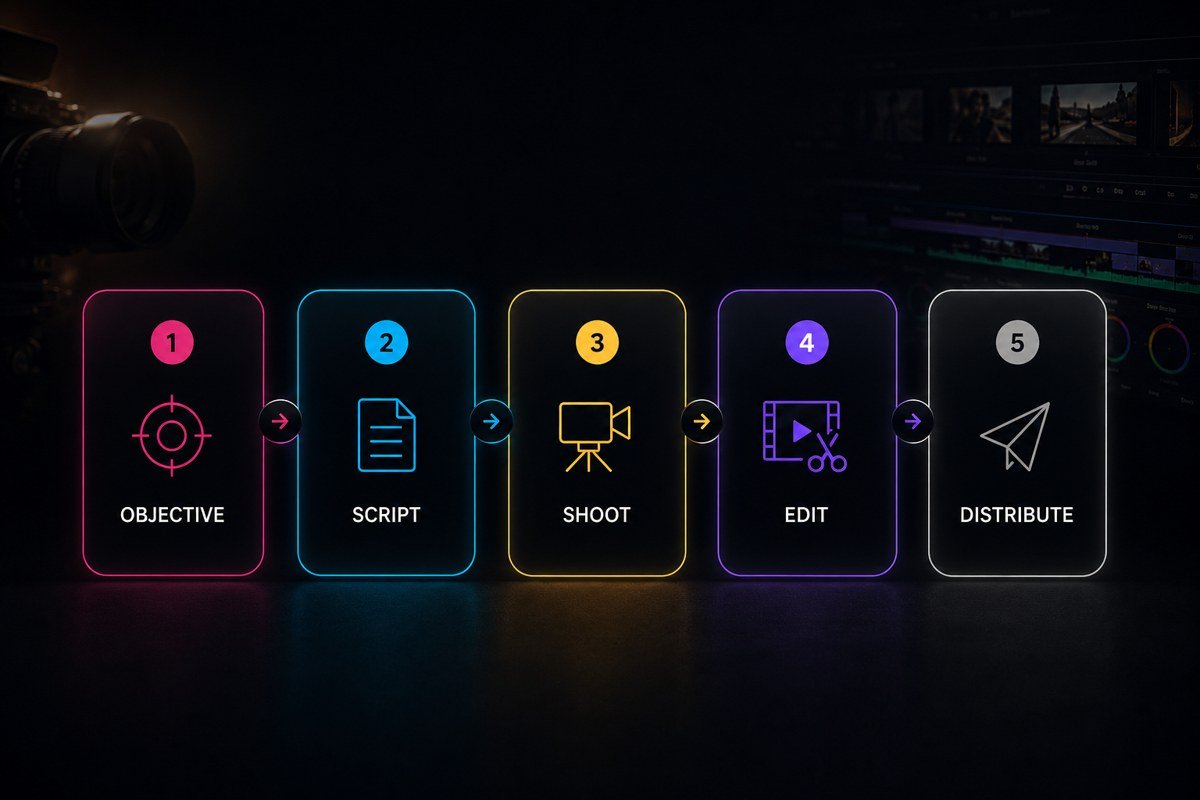 Video Production for Brands That Want to Stand Out workflow